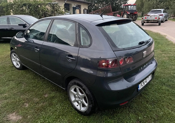 Seat Ibiza cena 7800 przebieg: 243000, rok produkcji 2006 z Końskie małe 46